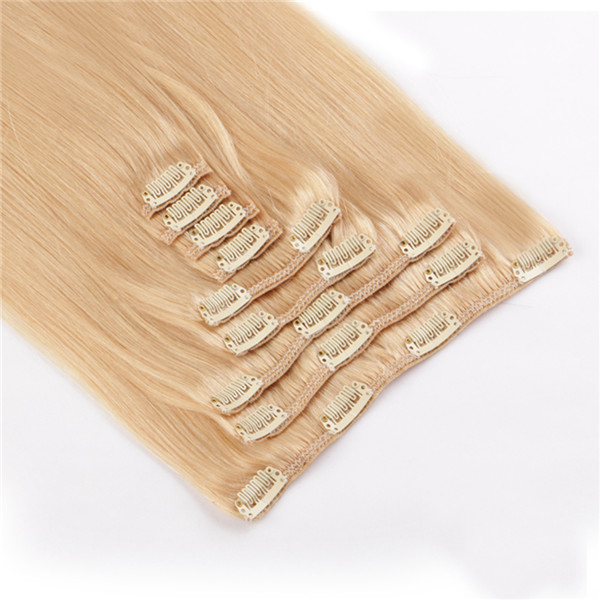 Good Quality Clip In Human Hair ExtensionsWJ066